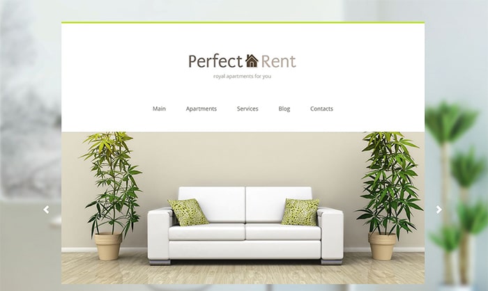 Apartment Rent WordPress Theme