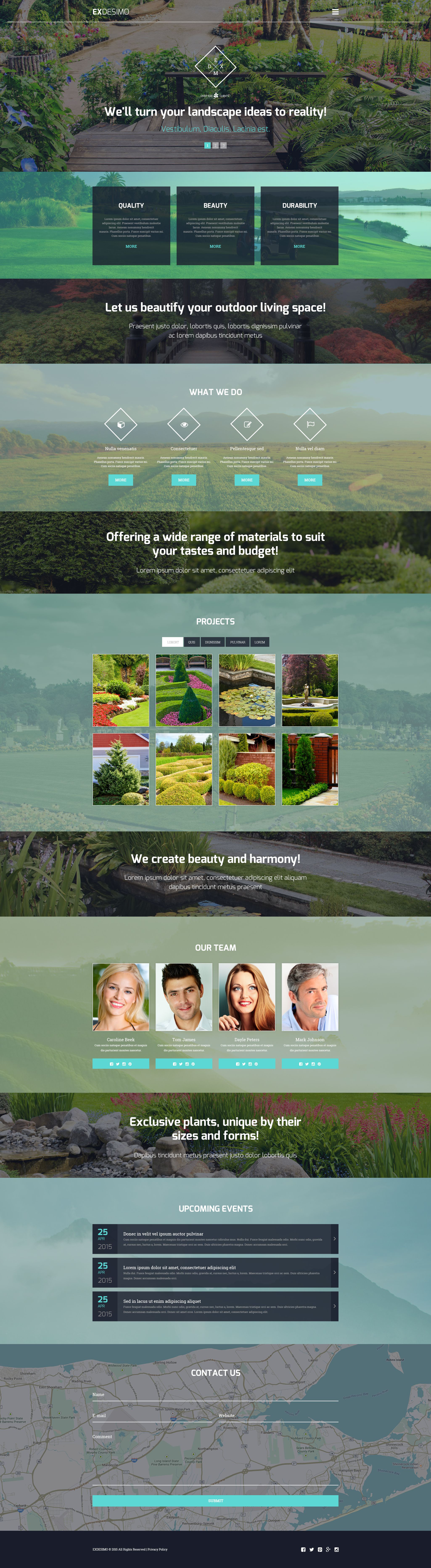 exdesimo WordPress theme