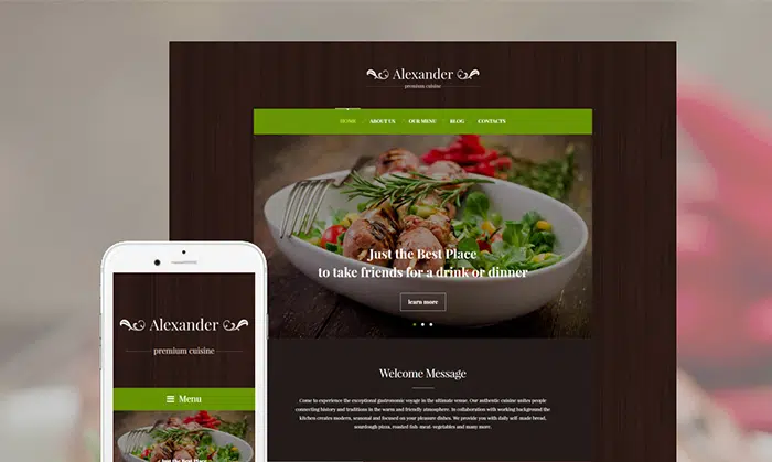  Italian Restaurant WordPress Theme 