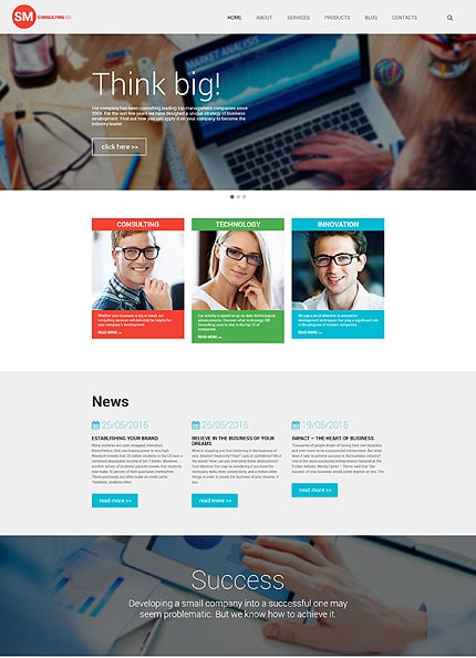 Corporate WP Template