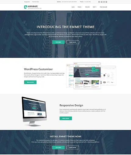 Business Responsive WordPress Theme