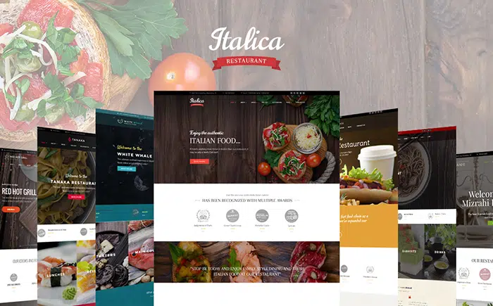  WordPress Restaurant Theme Bundle 