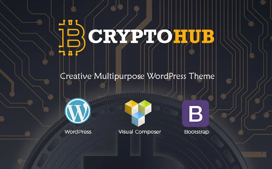 CryptoHub - Cryptocurrency WordPress Theme