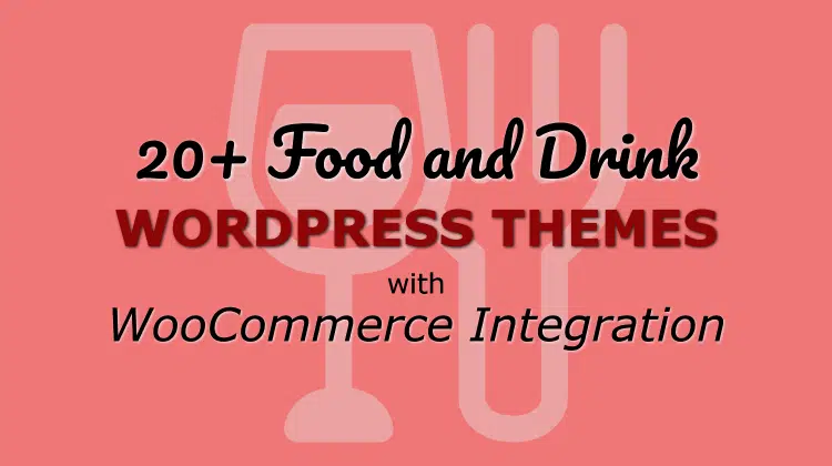 food and drink wordpress themes