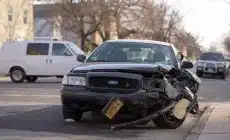 black Ford car