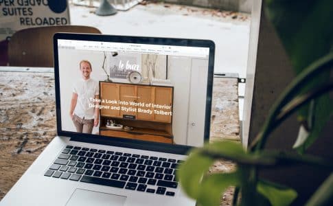 page web professionnelle